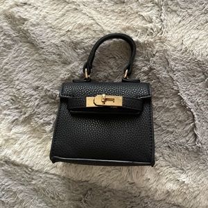 Mini Black Handbag